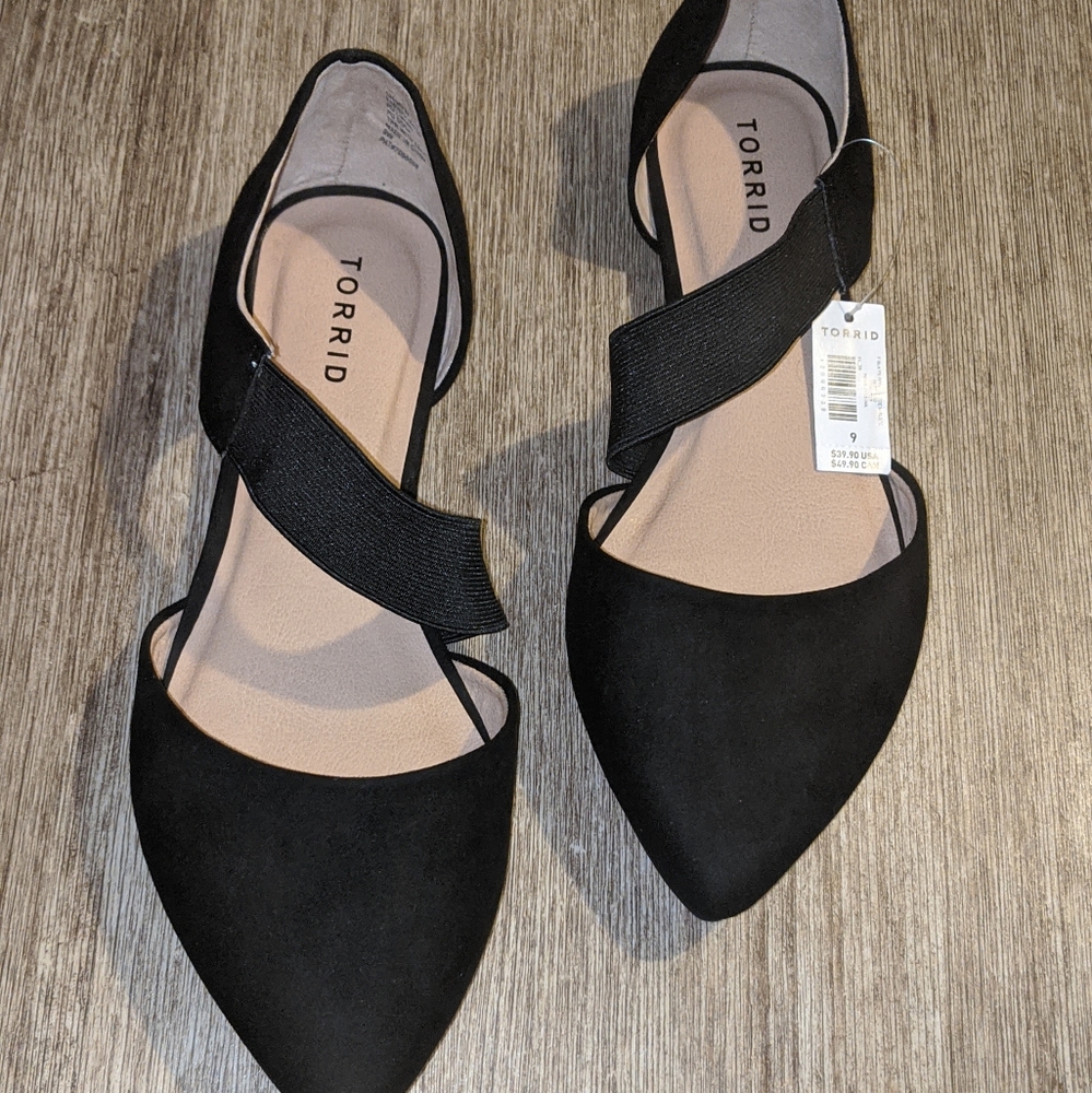 Torrid Black Flats